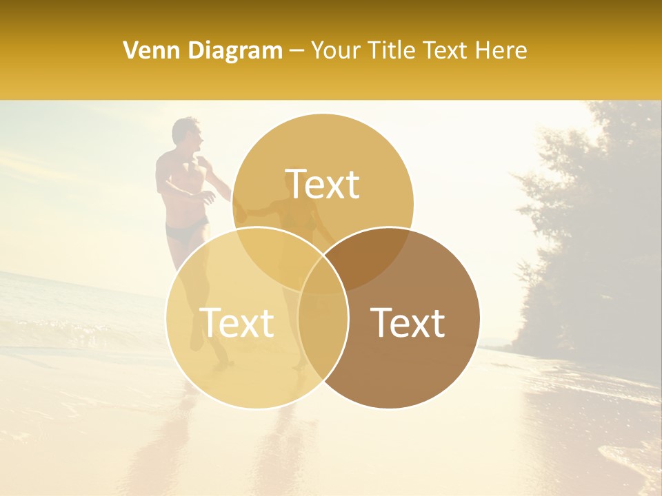 Coastal Sunrise Lifestyle PowerPoint Template