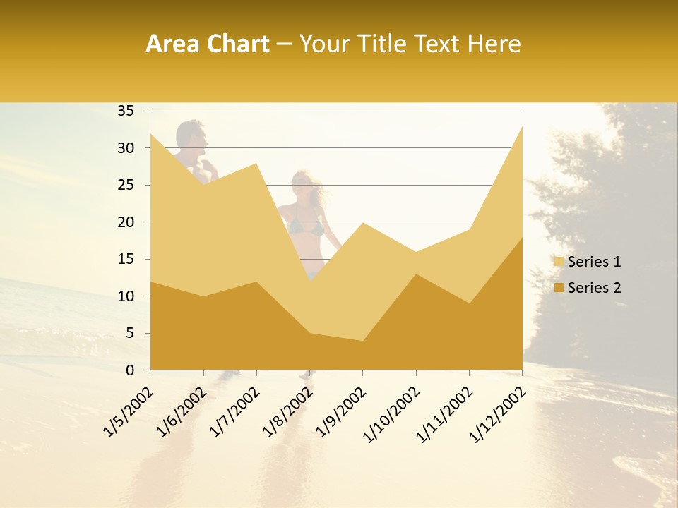 Coastal Sunrise Lifestyle PowerPoint Template