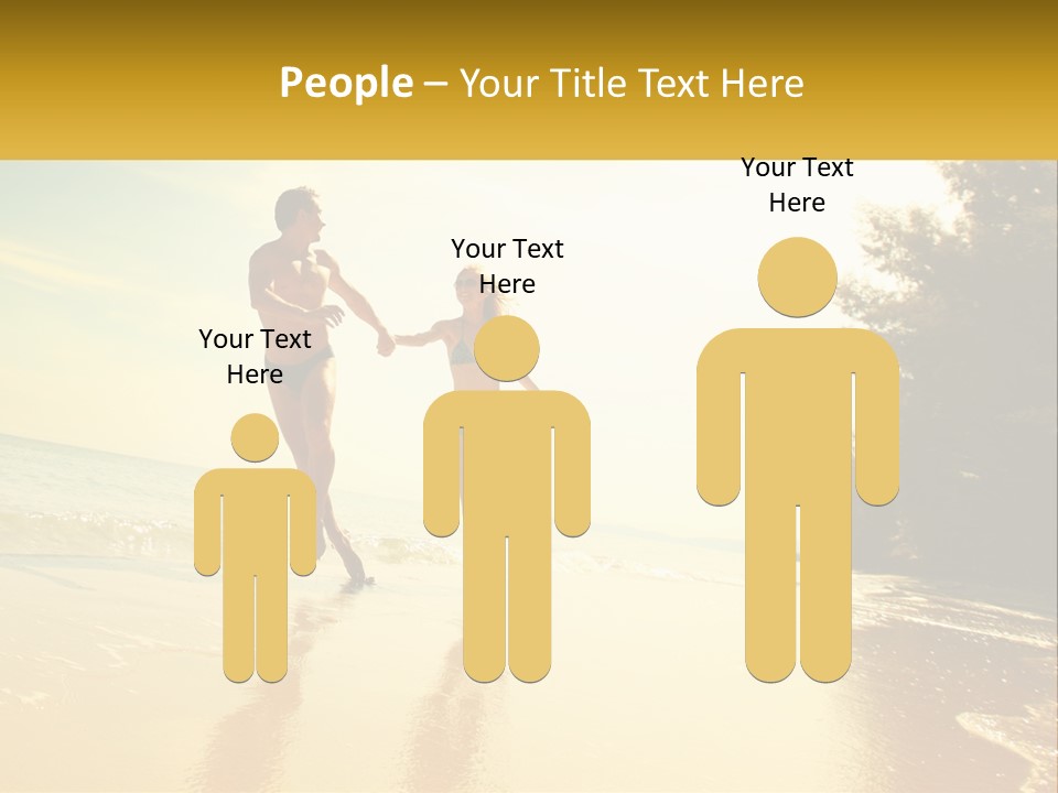 Coastal Sunrise Lifestyle PowerPoint Template