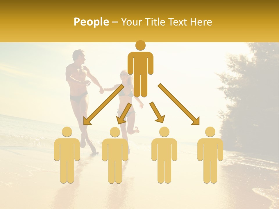 Coastal Sunrise Lifestyle PowerPoint Template