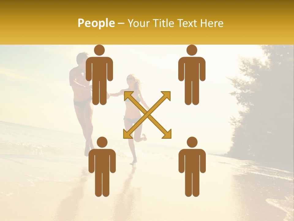 Coastal Sunrise Lifestyle PowerPoint Template