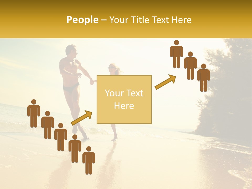 Coastal Sunrise Lifestyle PowerPoint Template