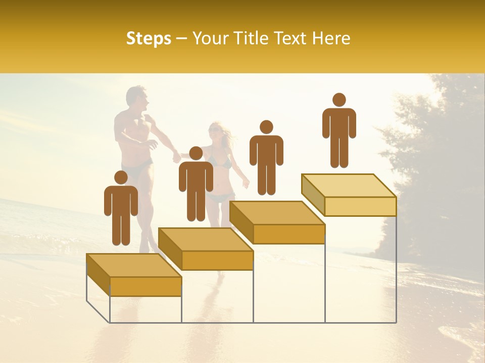 Coastal Sunrise Lifestyle PowerPoint Template