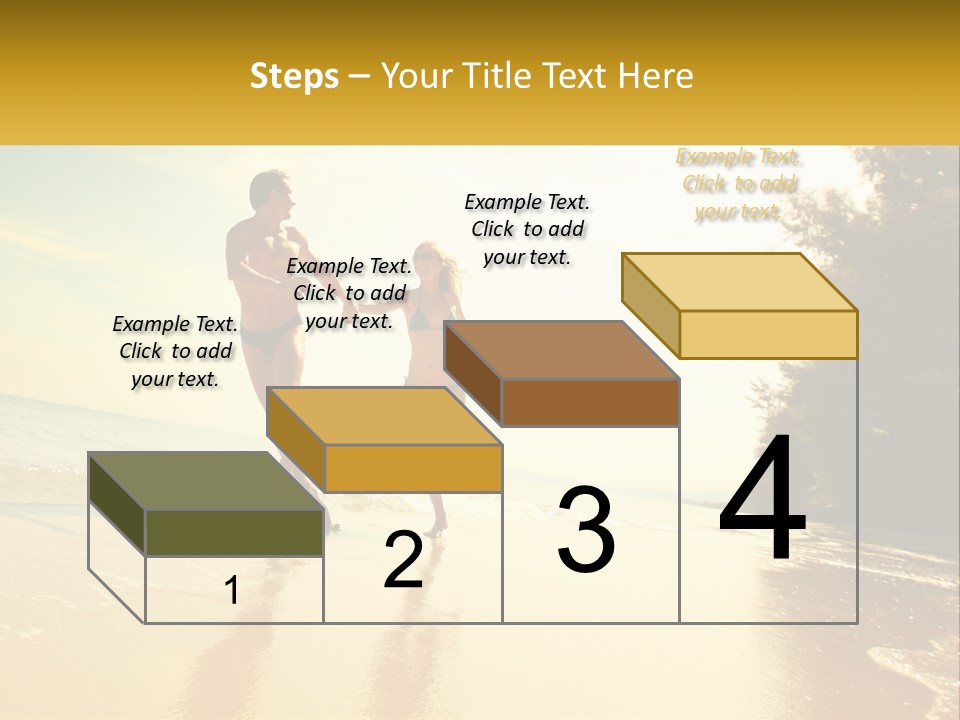 Coastal Sunrise Lifestyle PowerPoint Template