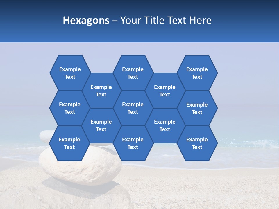 Sunrise Caucasian Wave PowerPoint Template