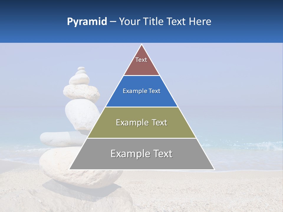 Sunrise Caucasian Wave PowerPoint Template
