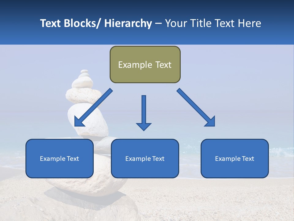 Sunrise Caucasian Wave PowerPoint Template