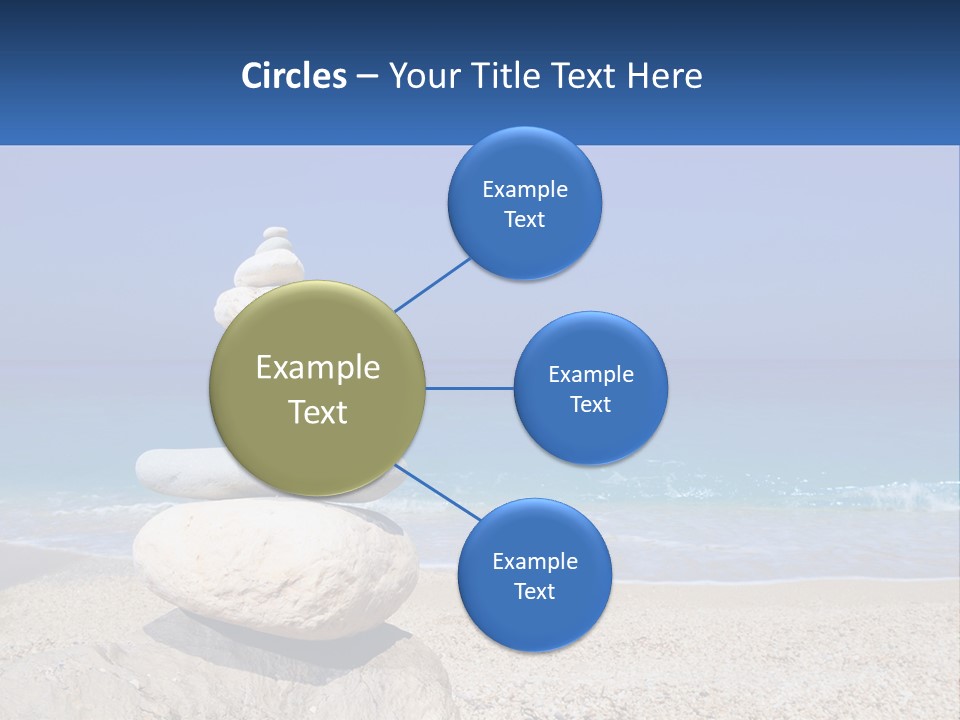 Sunrise Caucasian Wave PowerPoint Template