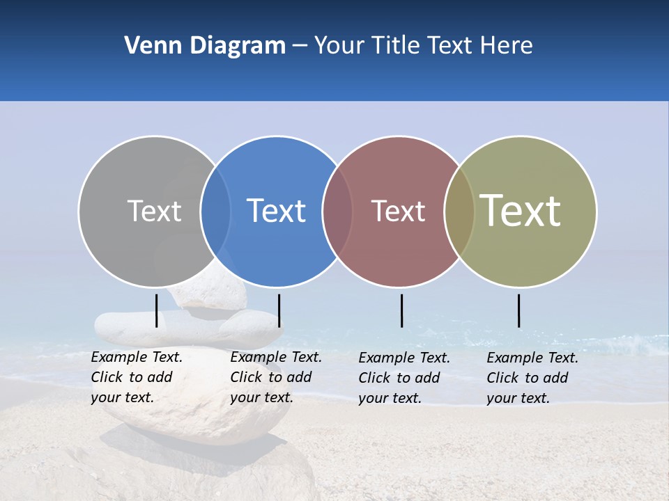 Sunrise Caucasian Wave PowerPoint Template