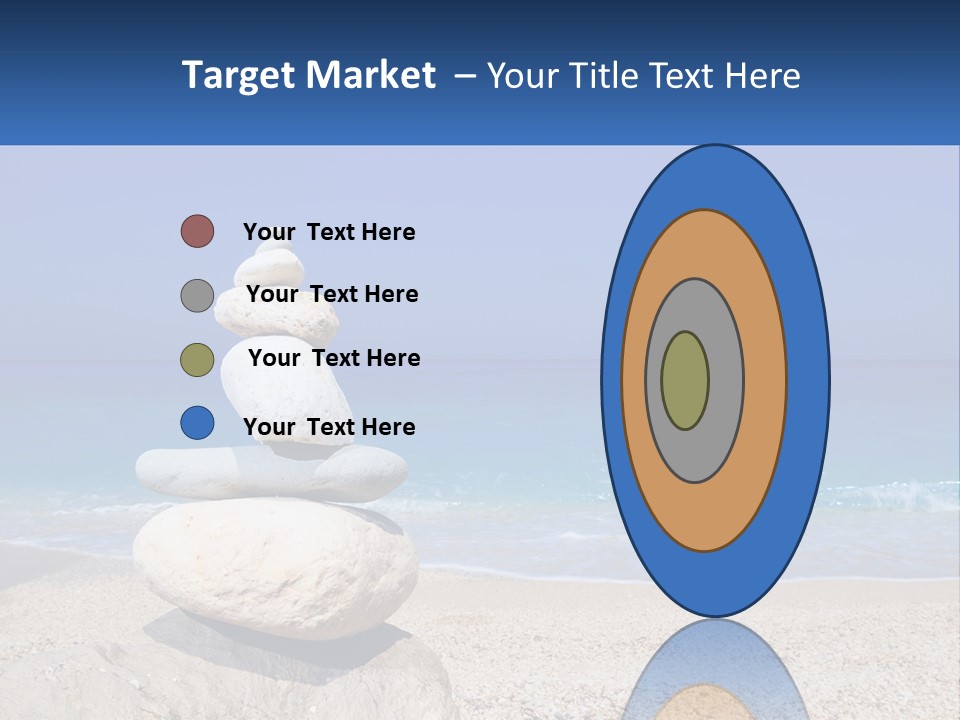 Sunrise Caucasian Wave PowerPoint Template