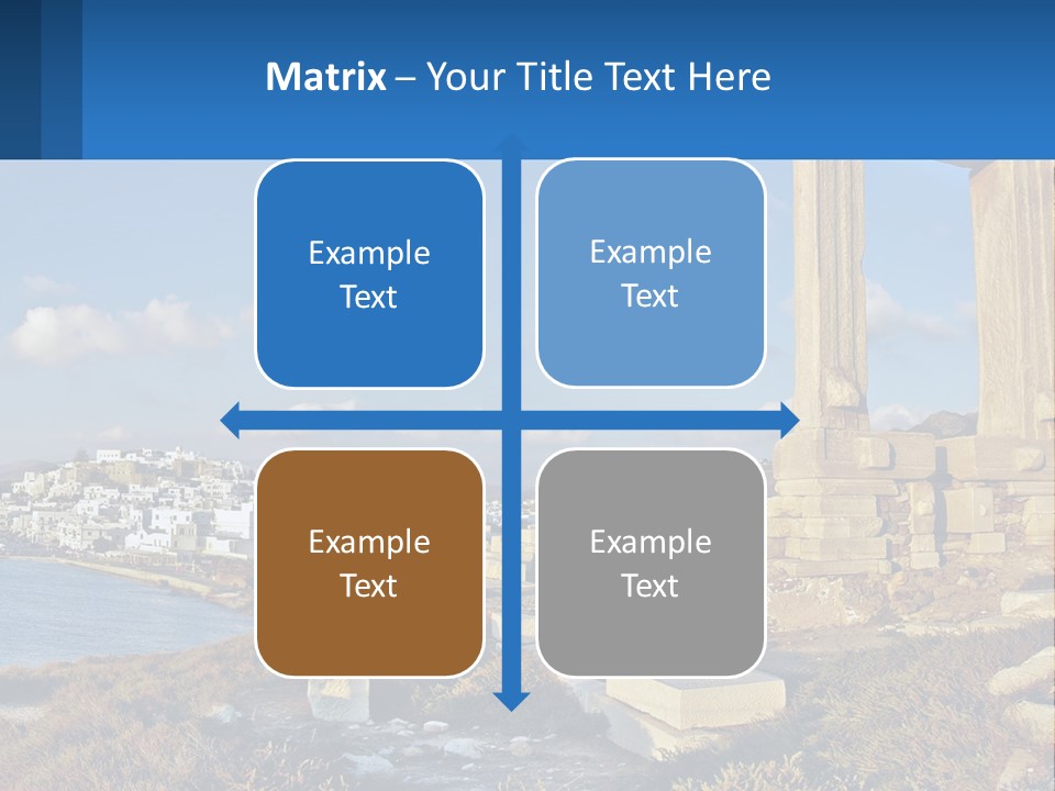 Ocean Sand Beach PowerPoint Template