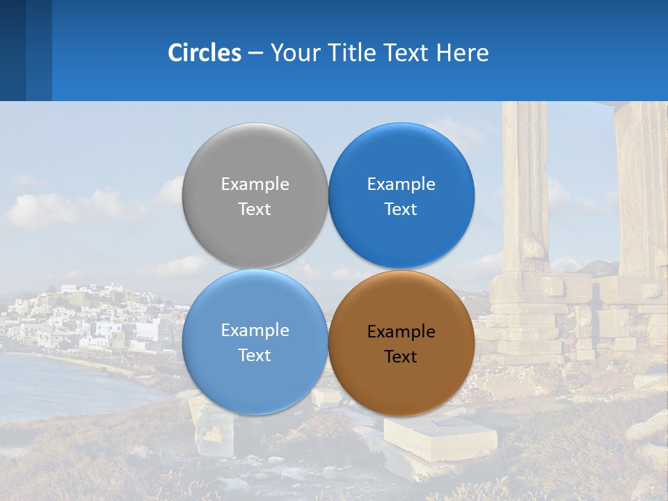 Ocean Sand Beach PowerPoint Template