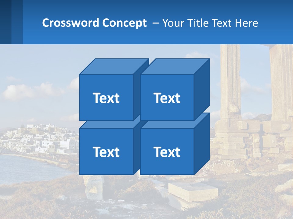 Ocean Sand Beach PowerPoint Template