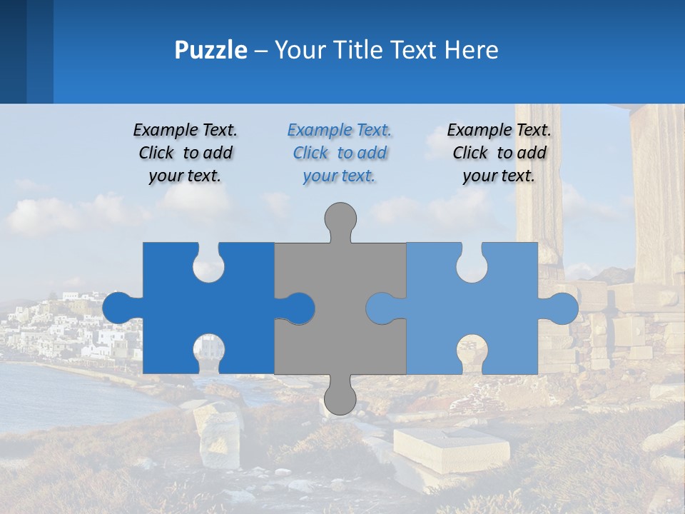 Ocean Sand Beach PowerPoint Template