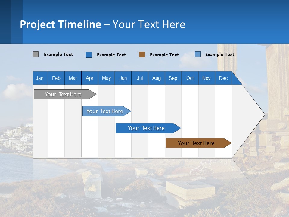 Ocean Sand Beach PowerPoint Template