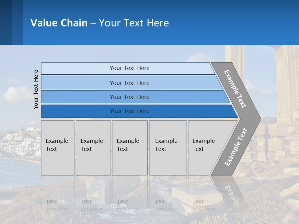 Ocean Sand Beach PowerPoint Template