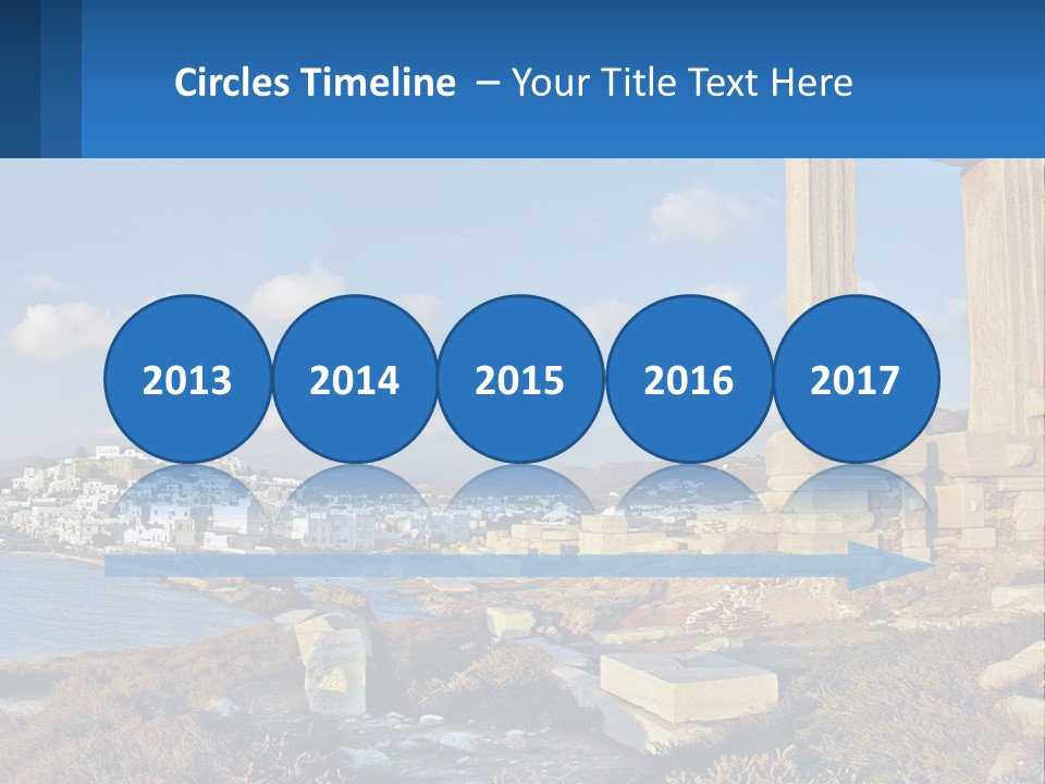 Ocean Sand Beach PowerPoint Template