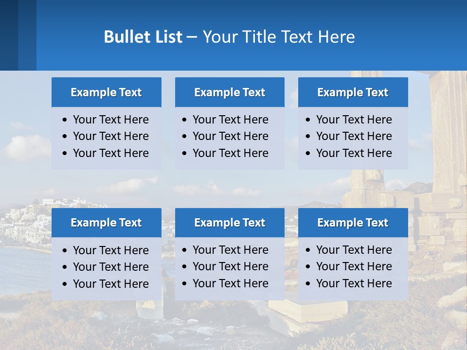 Ocean Sand Beach PowerPoint Template