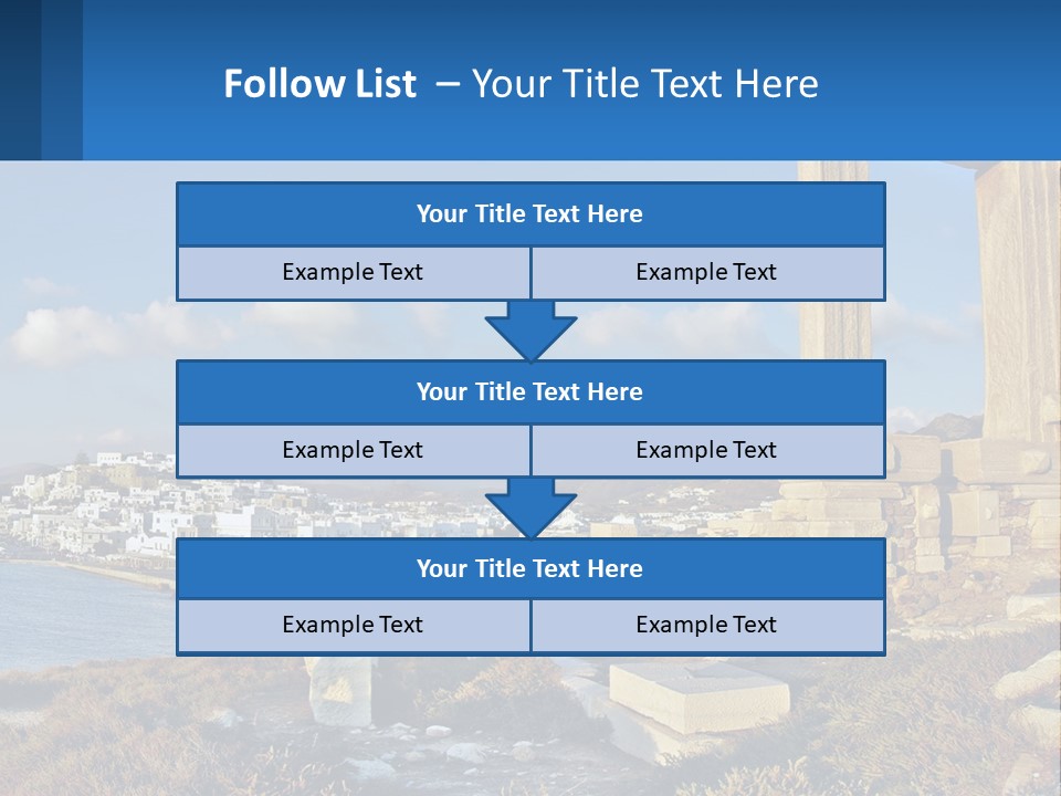 Ocean Sand Beach PowerPoint Template