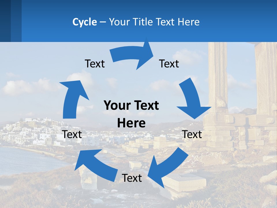 Ocean Sand Beach PowerPoint Template