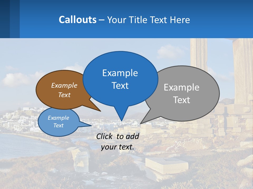 Ocean Sand Beach PowerPoint Template