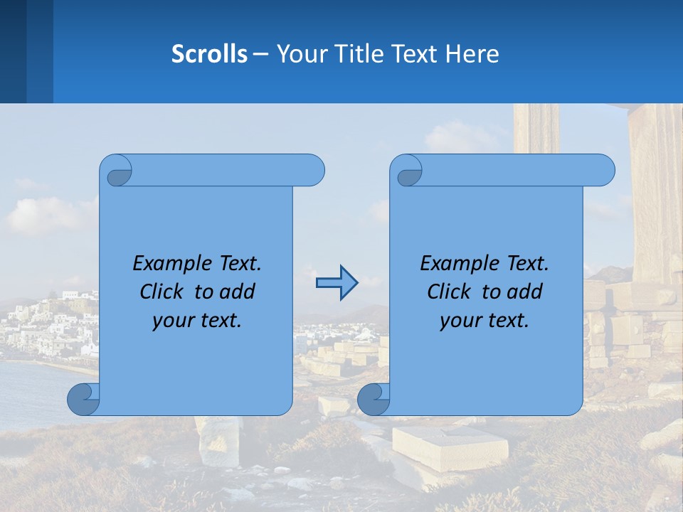 Ocean Sand Beach PowerPoint Template