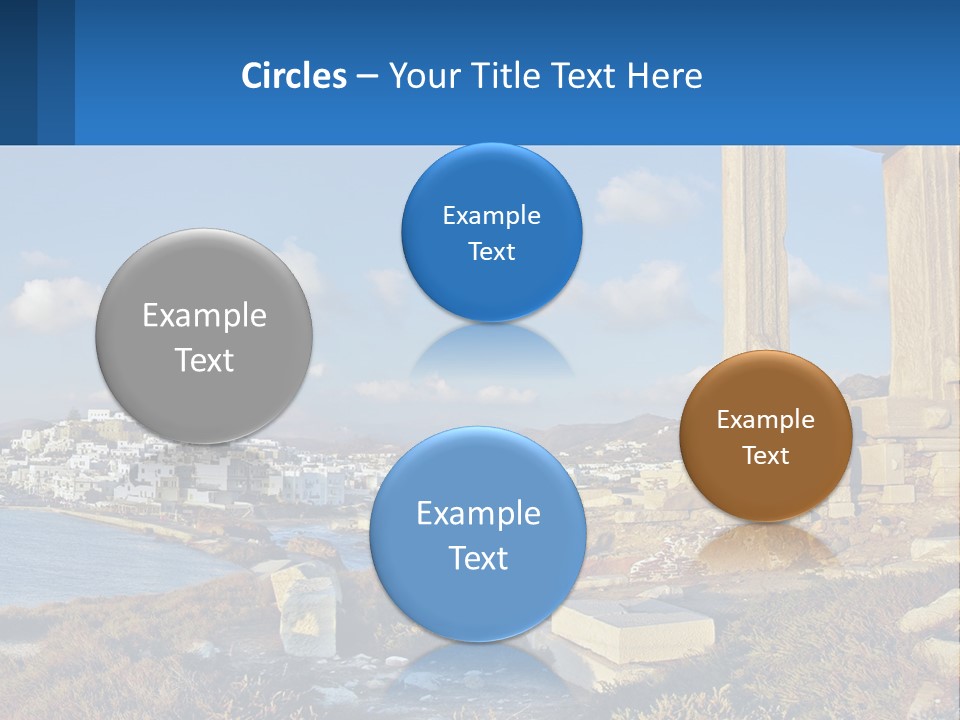 Ocean Sand Beach PowerPoint Template