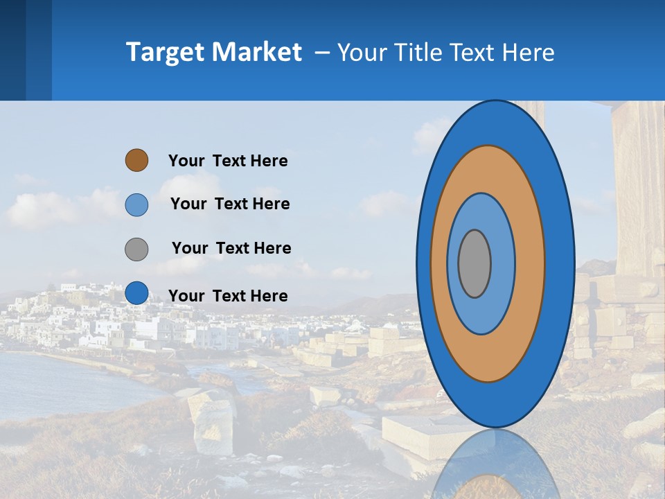 Ocean Sand Beach PowerPoint Template