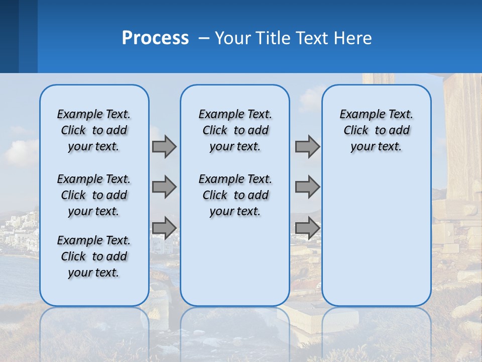 Ocean Sand Beach PowerPoint Template