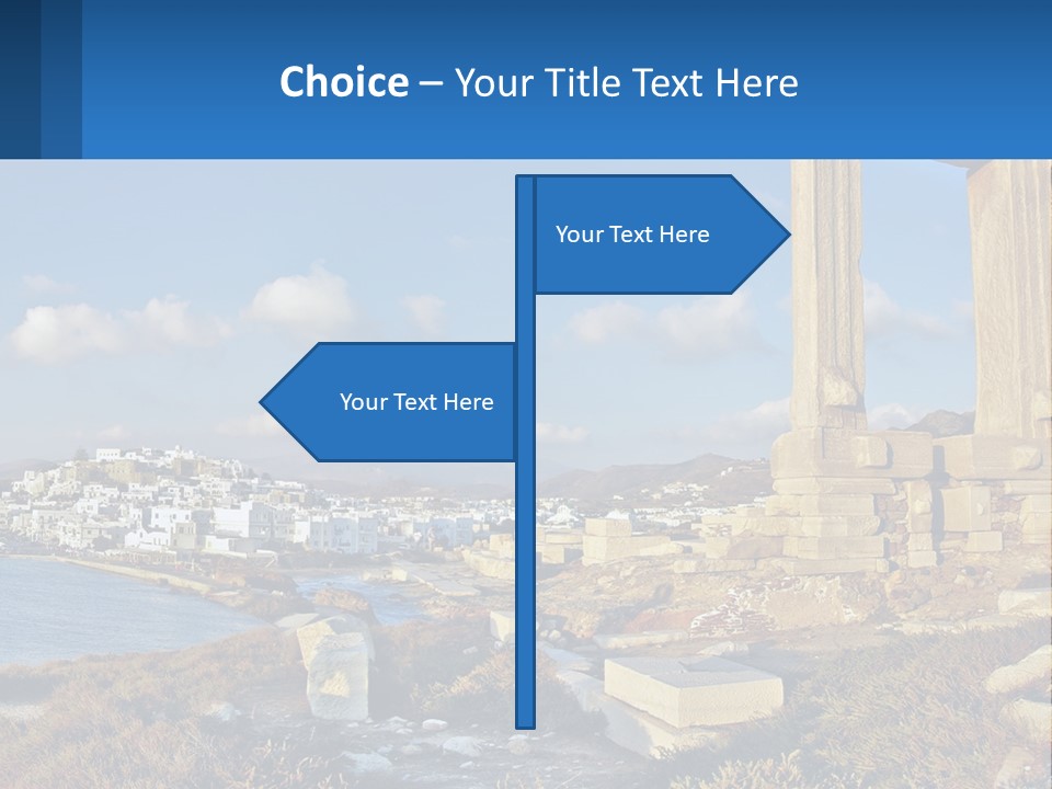 Ocean Sand Beach PowerPoint Template