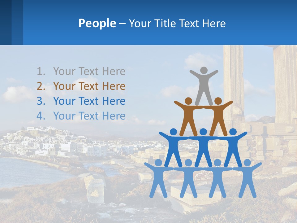 Ocean Sand Beach PowerPoint Template