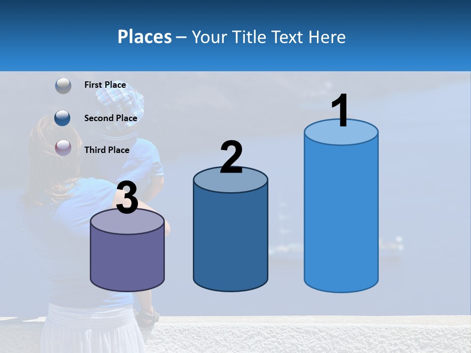 Wellness Old Woman PowerPoint Template