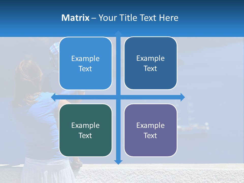 Wellness Old Woman PowerPoint Template