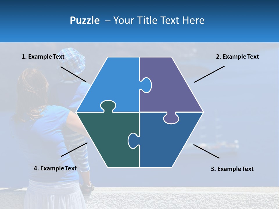 Wellness Old Woman PowerPoint Template