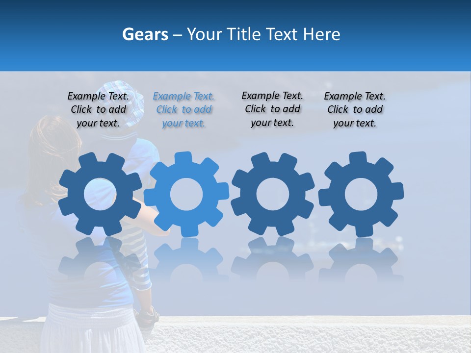 Wellness Old Woman PowerPoint Template