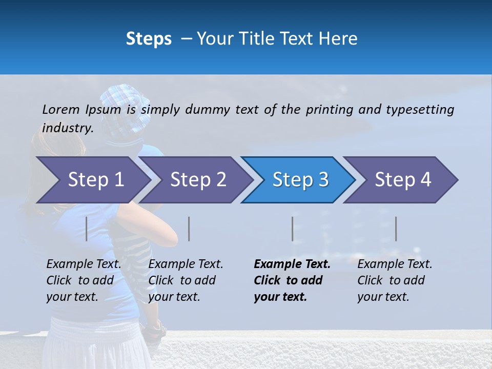 Wellness Old Woman PowerPoint Template