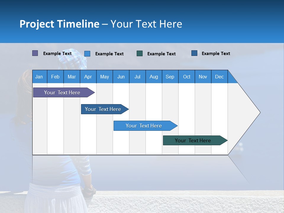 Wellness Old Woman PowerPoint Template