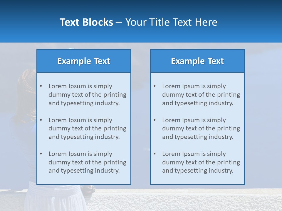 Wellness Old Woman PowerPoint Template