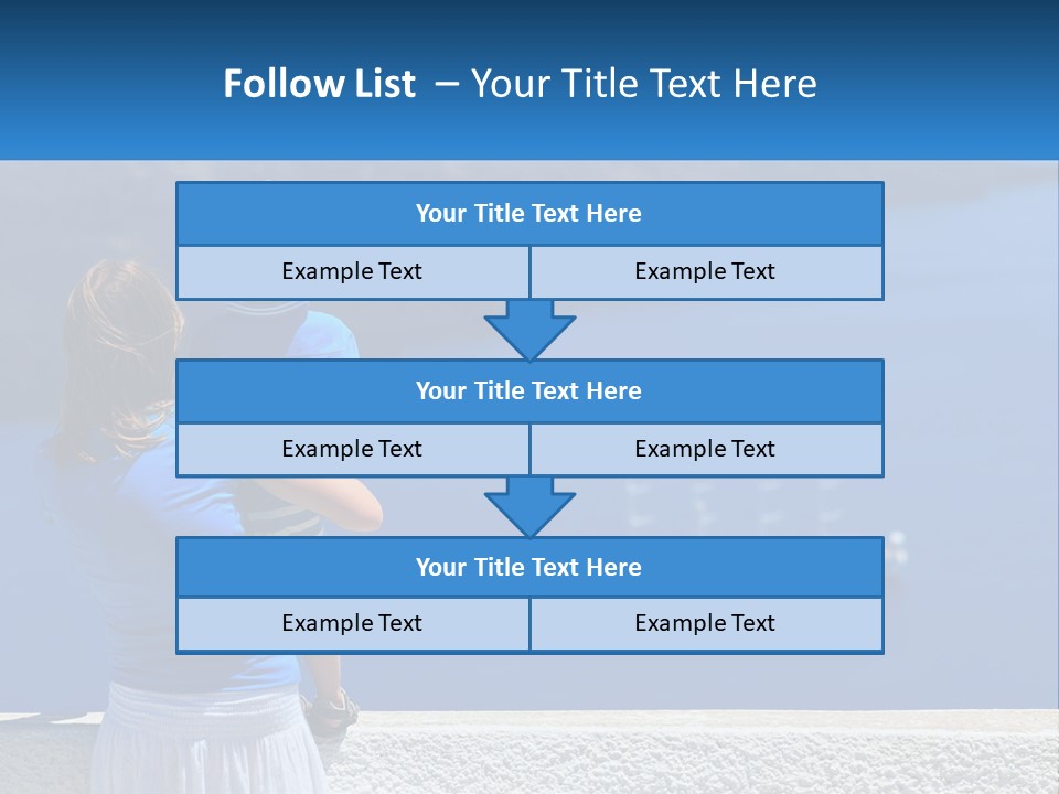 Wellness Old Woman PowerPoint Template
