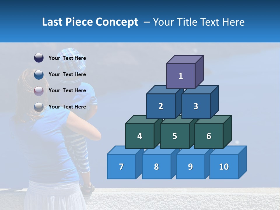 Wellness Old Woman PowerPoint Template