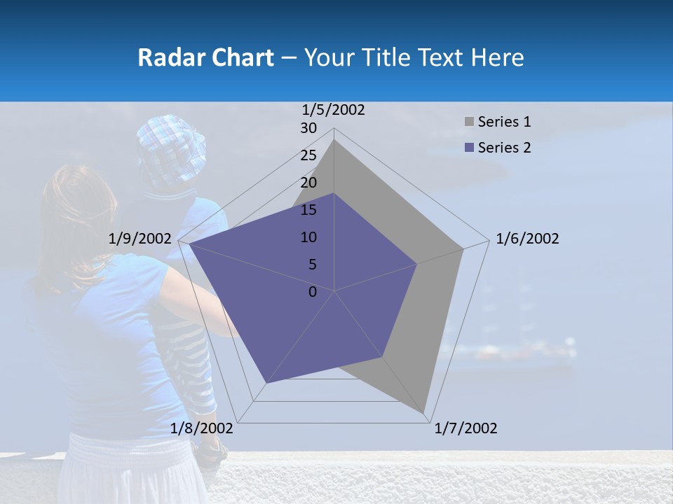 Wellness Old Woman PowerPoint Template