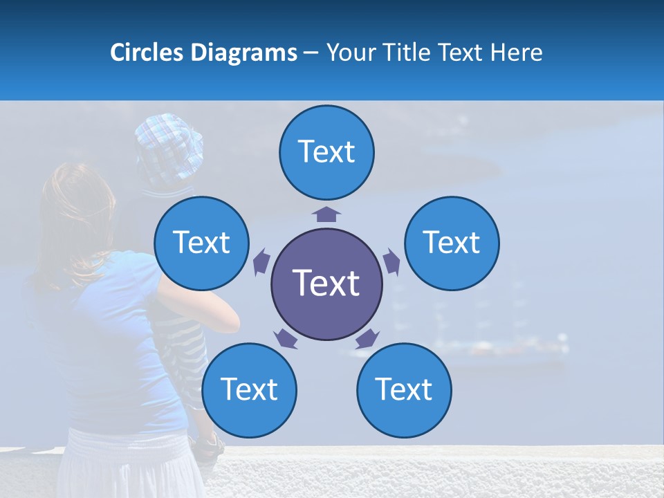 Wellness Old Woman PowerPoint Template