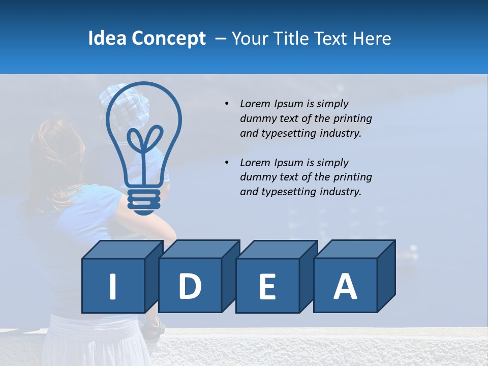 Wellness Old Woman PowerPoint Template