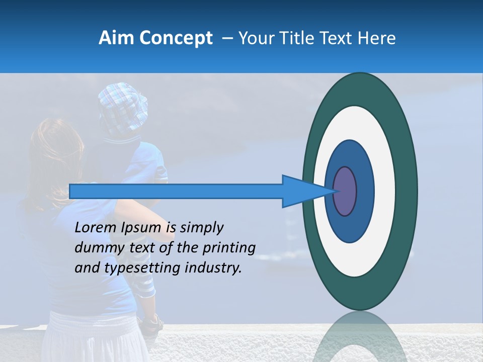 Wellness Old Woman PowerPoint Template