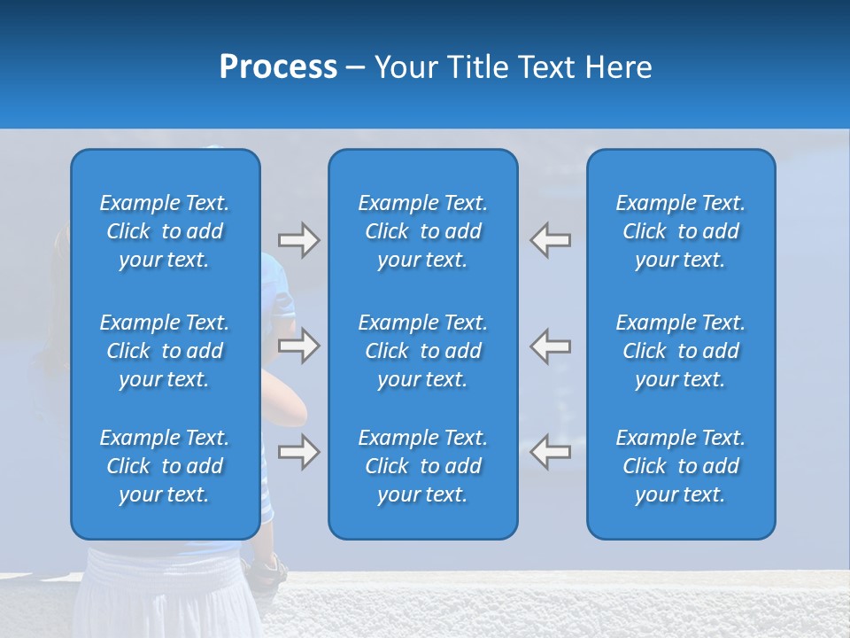 Wellness Old Woman PowerPoint Template