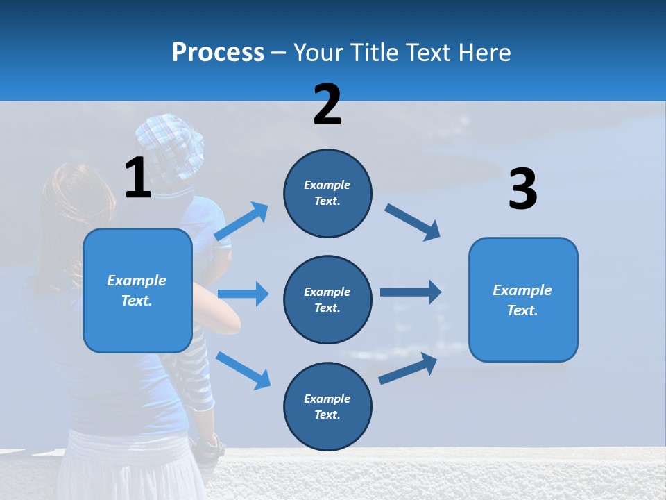 Wellness Old Woman PowerPoint Template