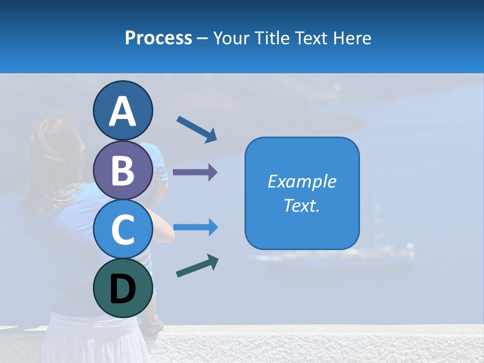 Wellness Old Woman PowerPoint Template