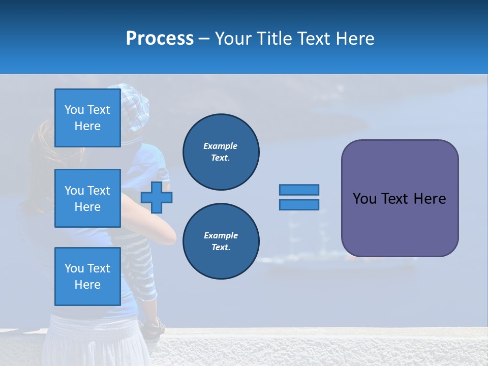 Wellness Old Woman PowerPoint Template