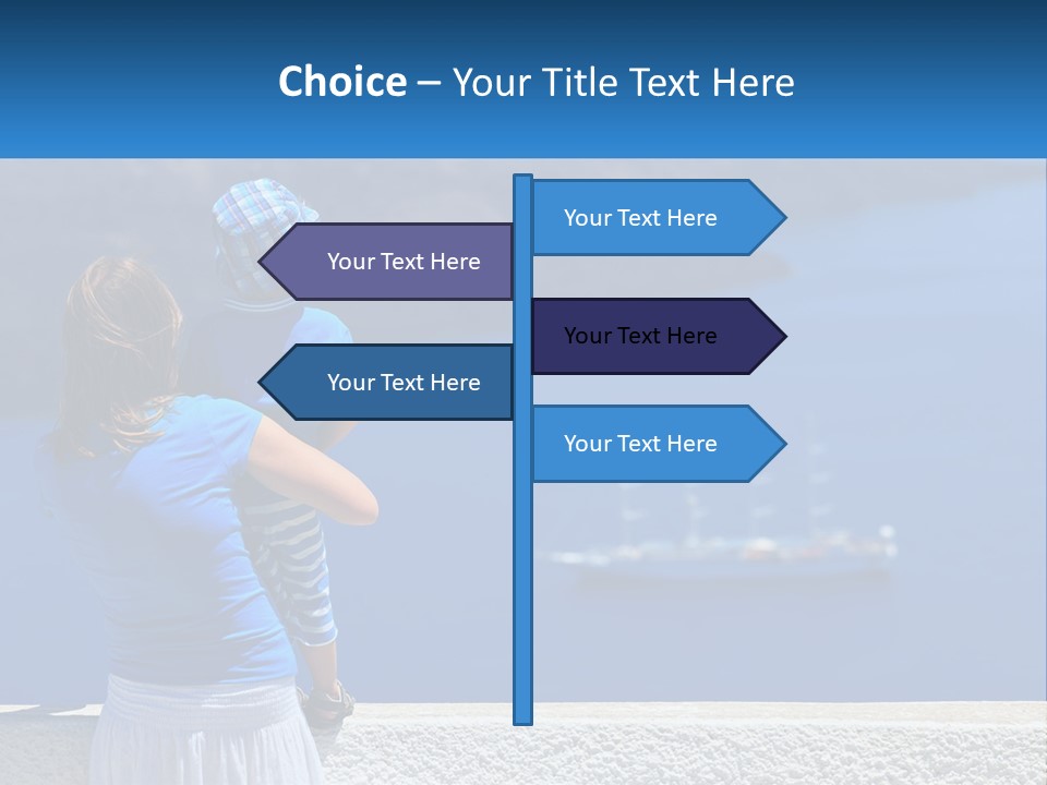 Wellness Old Woman PowerPoint Template