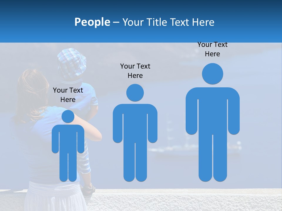 Wellness Old Woman PowerPoint Template